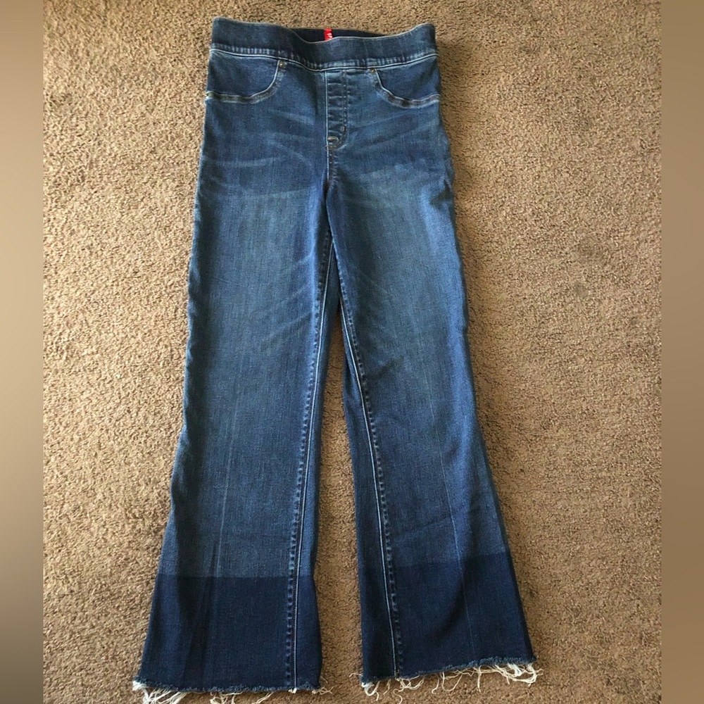 SPANX Dark Blue Denim Pants